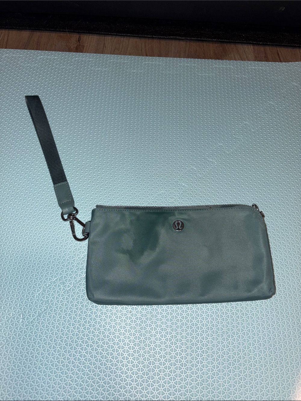 lululemon athletica Teal Wristlet Clutch with Removable Strap
